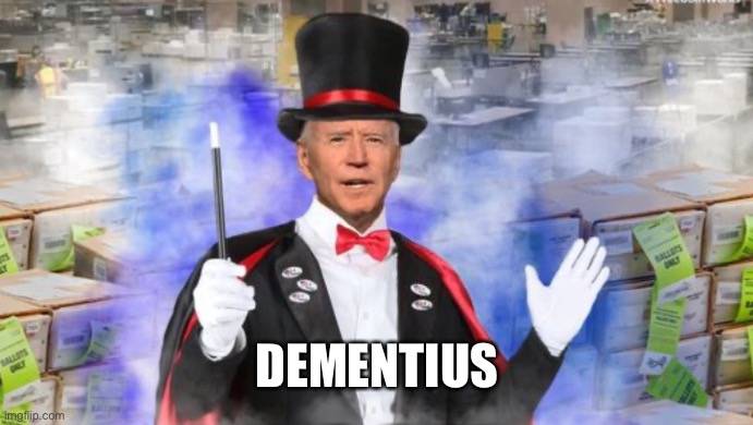 The Great Dementius | DEMENTIUS | image tagged in vac or no vac covid for all | made w/ Imgflip meme maker