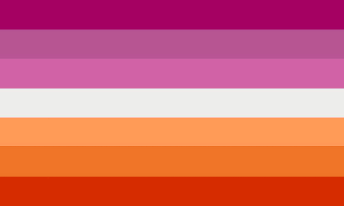 lesbian flag Blank Meme Template