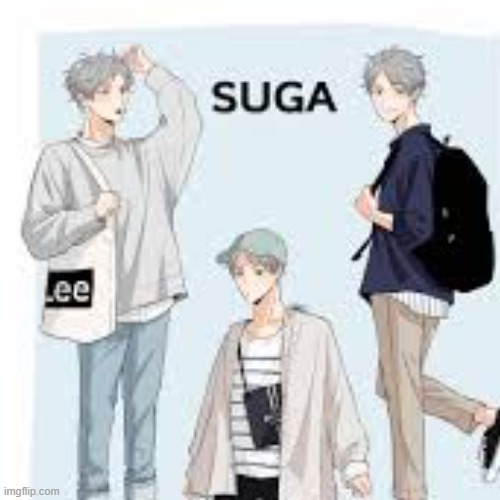 suga | image tagged in anime | made w/ Imgflip meme maker