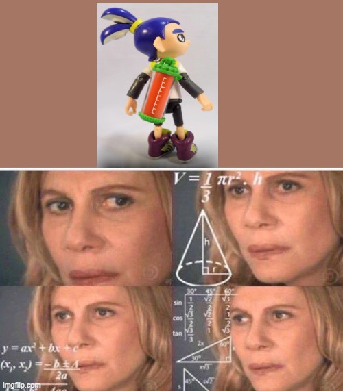 WHAT? | image tagged in math lady/confused lady | made w/ Imgflip meme maker
