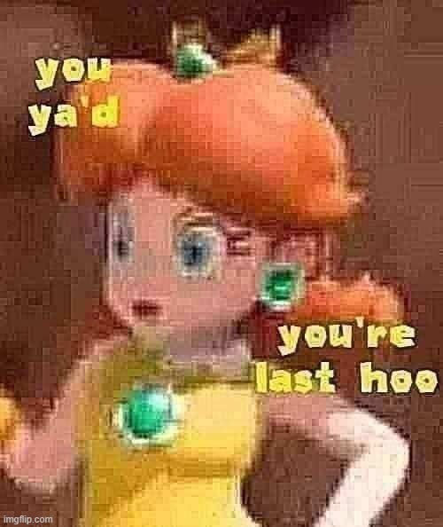 Daisy reaction image (Mario Tennis Aces) | image tagged in super mario,daisy | made w/ Imgflip meme maker