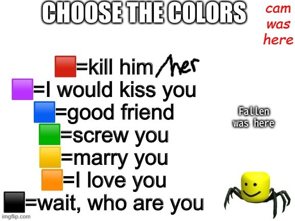 . | Fallen was here | made w/ Imgflip meme maker