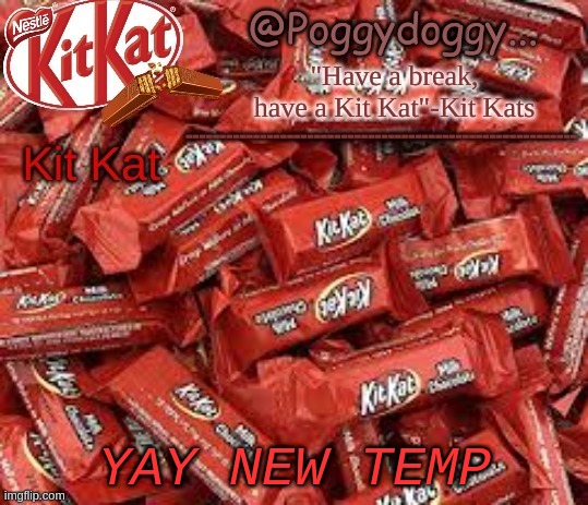 thx dr. bubonic dark | YAY NEW TEMP | image tagged in poggydoggy temp | made w/ Imgflip meme maker