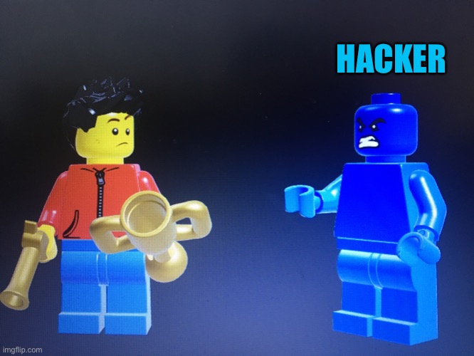 When someone calls me a hacker in arsenal | HACKER | made w/ Imgflip meme maker