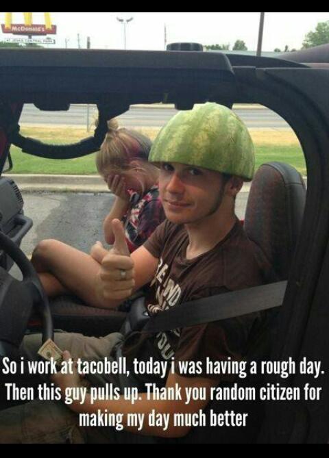 High Quality Watermelon Head Blank Meme Template