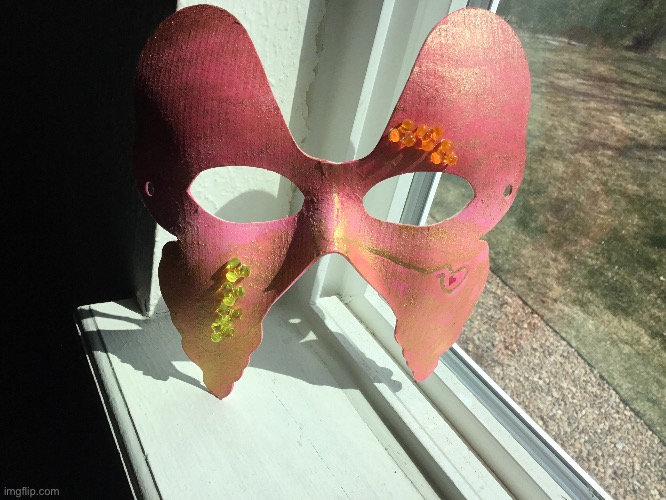 I like painting masks- hows this one? | made w/ Imgflip meme maker