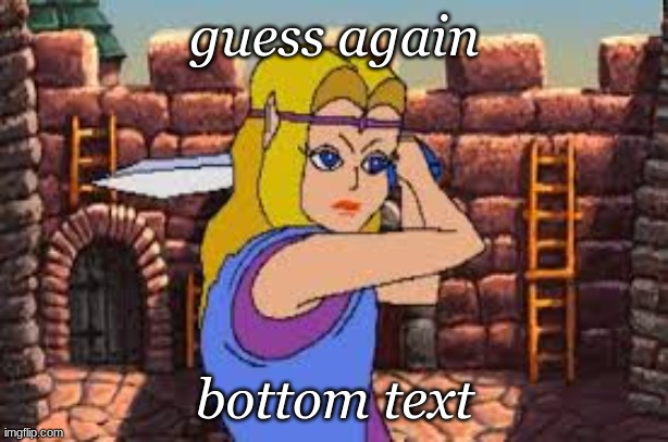 Guess Again, Iron Knuckle | guess again bottom text | image tagged in guess again iron knuckle | made w/ Imgflip meme maker