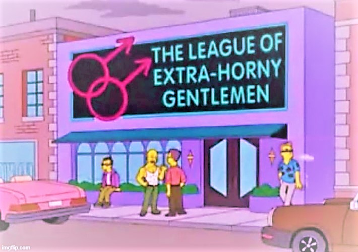 The League of Extra-Horny Gentlemen Blank Meme Template