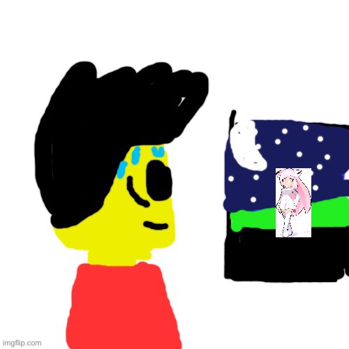 Idk why I made this | image tagged in winston s looking out the window | made w/ Imgflip meme maker