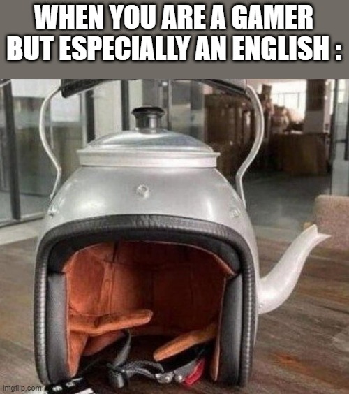 WHEN YOU ARE A GAMER BUT ESPECIALLY AN ENGLISH : | image tagged in english | made w/ Imgflip meme maker