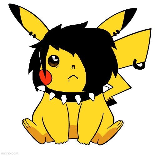 Emo Pikachu | made w/ Imgflip meme maker