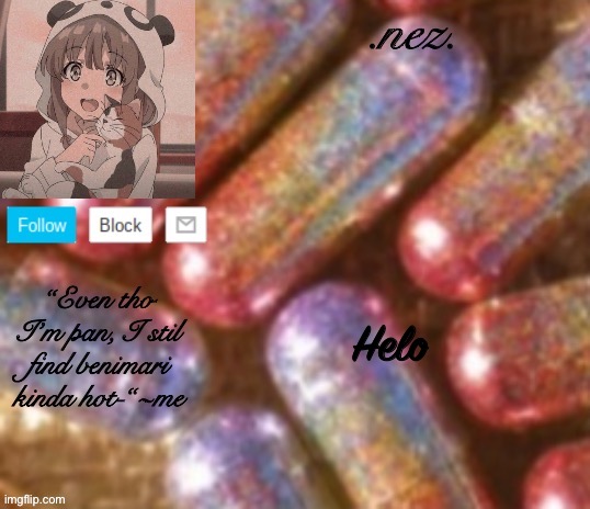 Nez announcement | Helo | image tagged in nez announcement | made w/ Imgflip meme maker