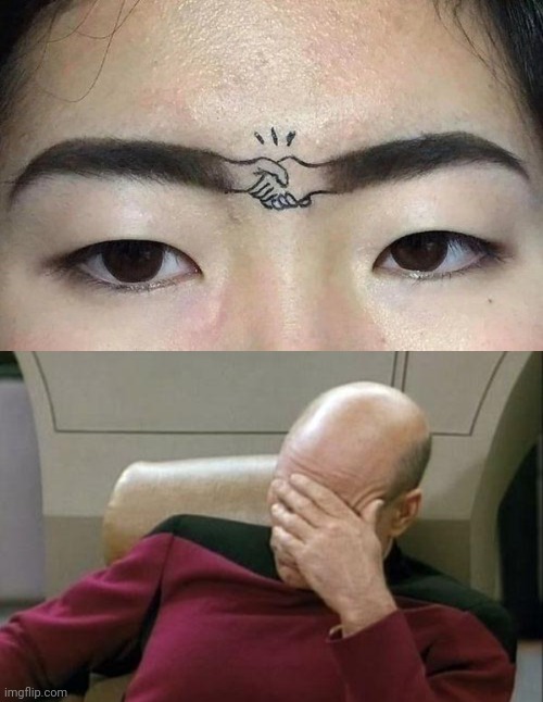 WHY? | image tagged in memes,captain picard facepalm,wtf,tattoos,bad tattoos,tattoo | made w/ Imgflip meme maker