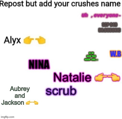 SCP 049
DR.BUBONIC | made w/ Imgflip meme maker