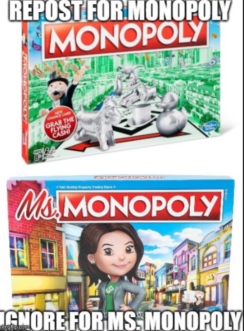 i want monopoly | image tagged in monopoly | made w/ Imgflip meme maker