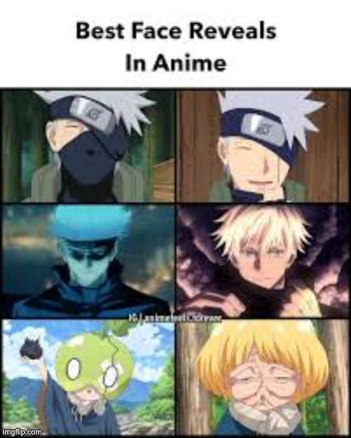 Anime face meme