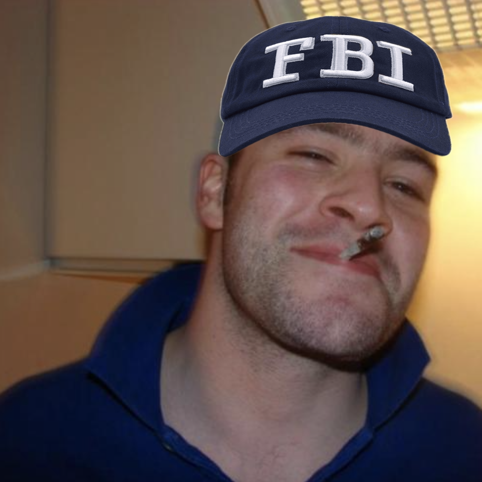 High Quality good guy FBI Blank Meme Template