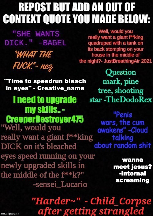 wtf | wanna meet jesus?

-internal screaming | made w/ Imgflip meme maker