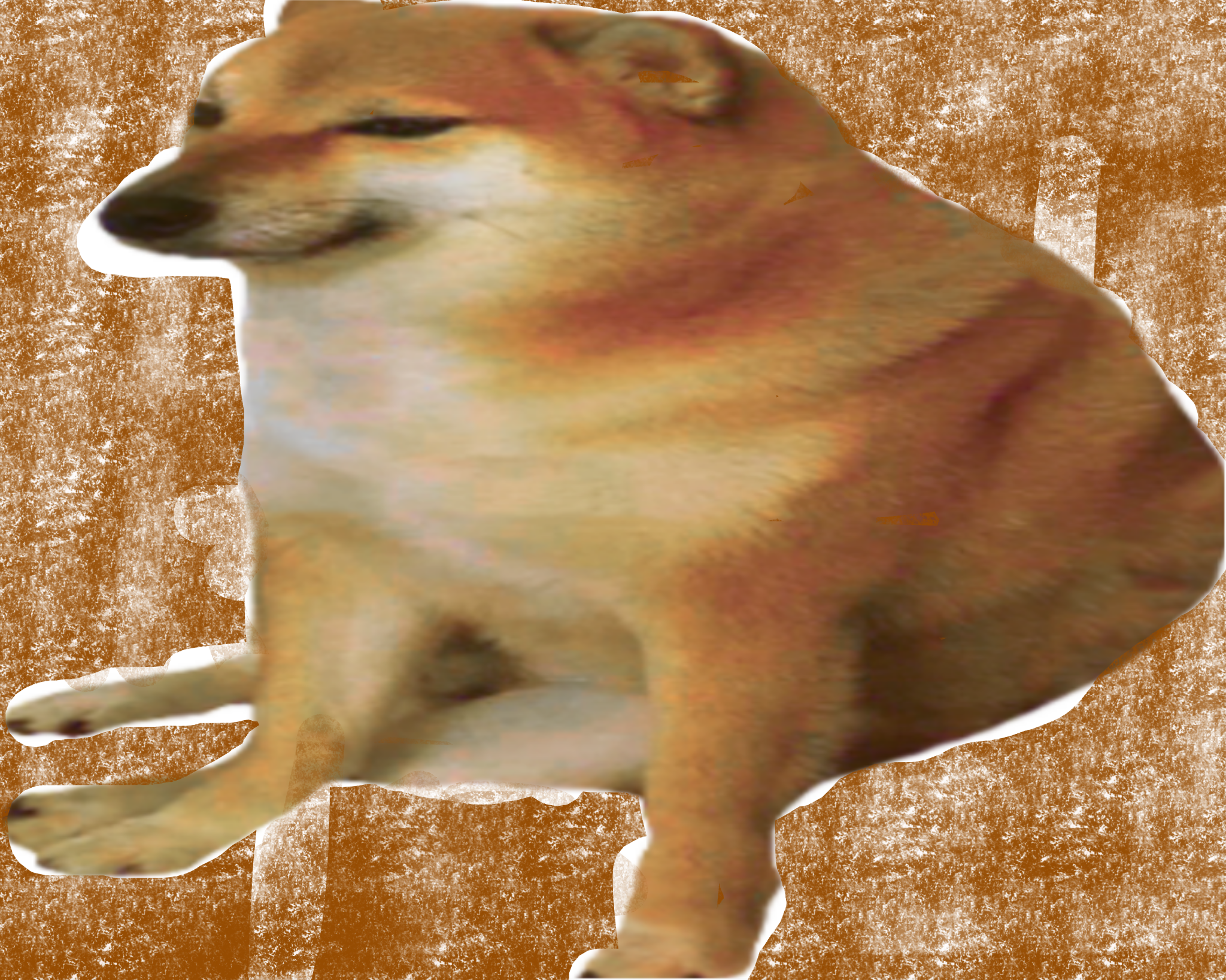 High Quality dirt repel dog Blank Meme Template