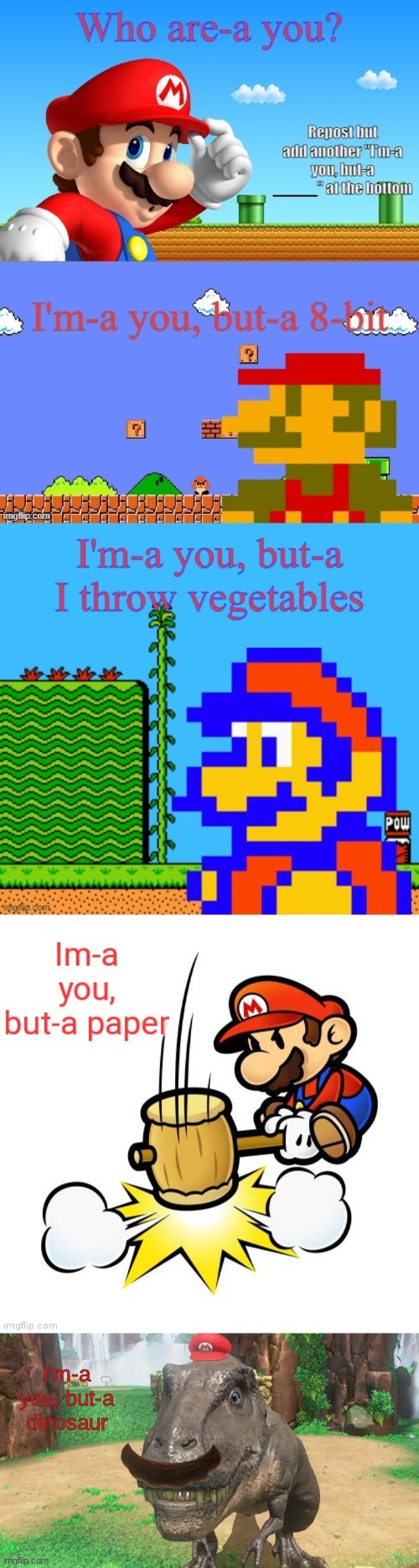 so many to choose from | I'm-a you, but-a dinosaur | made w/ Imgflip meme maker