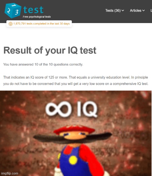 If you’re get all the answers right, how do you know? | image tagged in infinite iq | made w/ Imgflip meme maker
