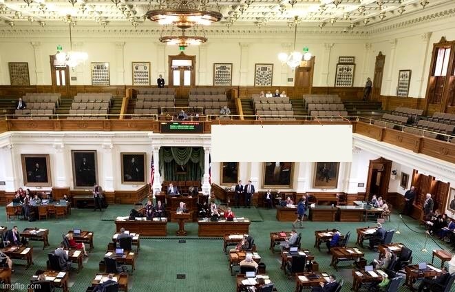 Texas Senate Banner Drop | image tagged in politics,political,political meme,texas,protest | made w/ Imgflip meme maker