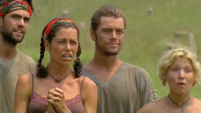 High Quality Survivor shocked with Matty 1 Blank Meme Template