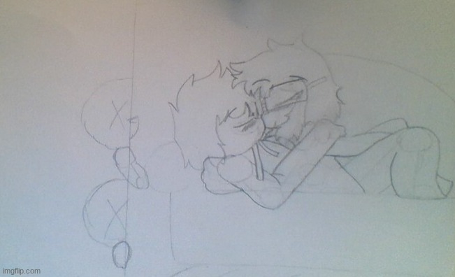 w i p (the two sketches on the side are gonna be swift and leo) | made w/ Imgflip meme maker