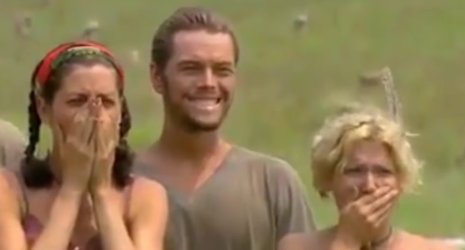 High Quality Survivor shocked with Matty 4 Blank Meme Template
