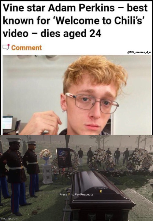F | image tagged in press f to pay respects | made w/ Imgflip meme maker