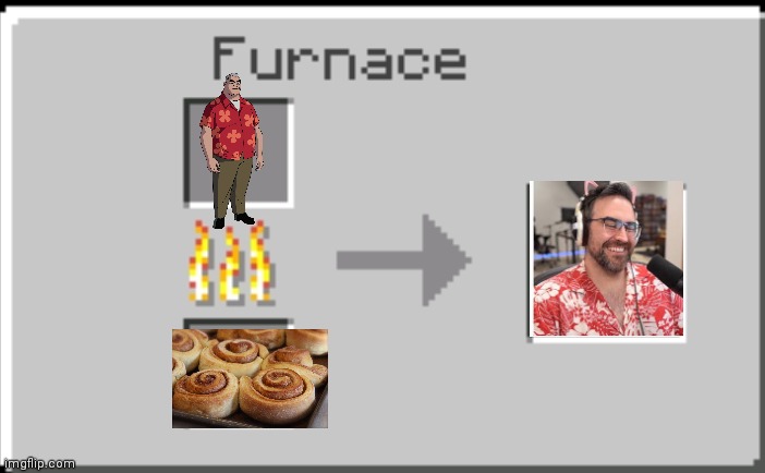 Minecraft furnace | image tagged in minecraft furnace | made w/ Imgflip meme maker