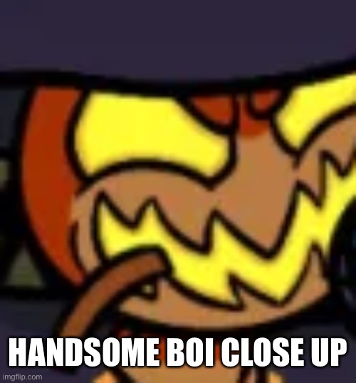 zardy face | HANDSOME BOI CLOSE UP | image tagged in zardy face | made w/ Imgflip meme maker