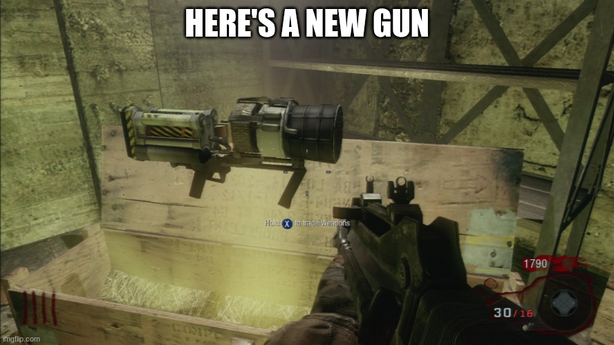thundergun | HERE'S A NEW GUN | image tagged in thundergun | made w/ Imgflip meme maker