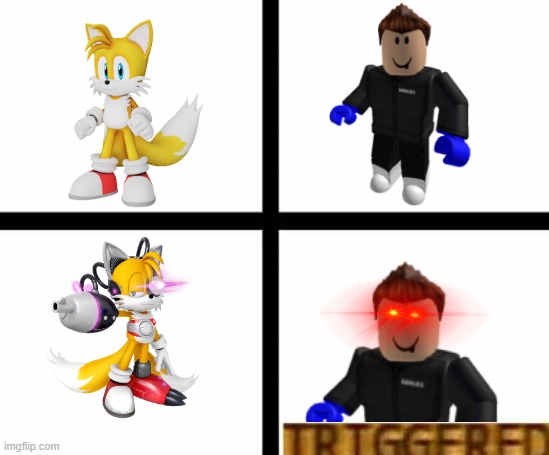 this roblox avater this is me | image tagged in triggered template | made w/ Imgflip meme maker