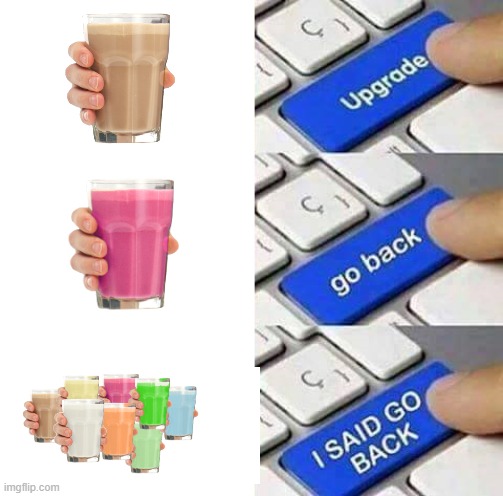 GO BACK | image tagged in i said go back | made w/ Imgflip meme maker