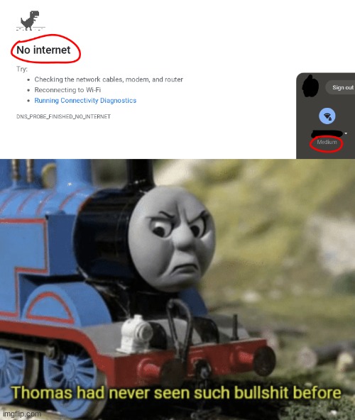 WTF? | image tagged in thomas had never seen such bullshit before | made w/ Imgflip meme maker