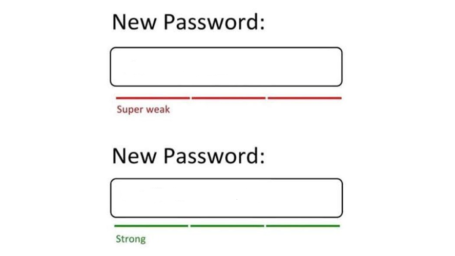 High Quality Weak password Blank Meme Template