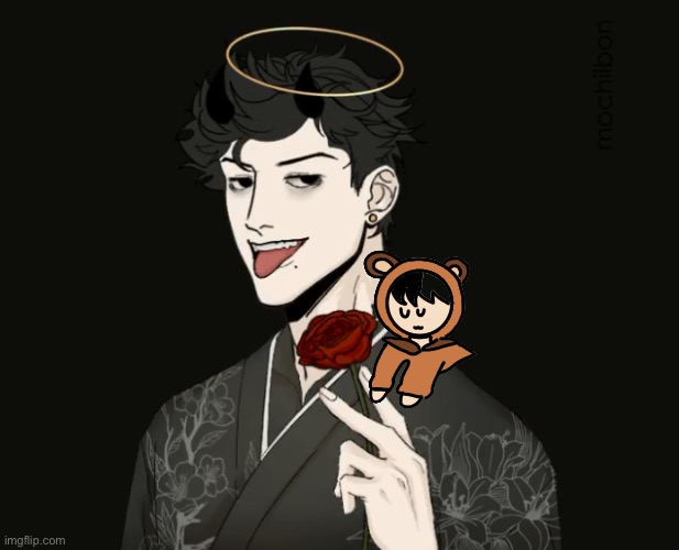 TWO OC IN ONE IMAGE AAAAAAA- | image tagged in heavens oc | made w/ Imgflip meme maker