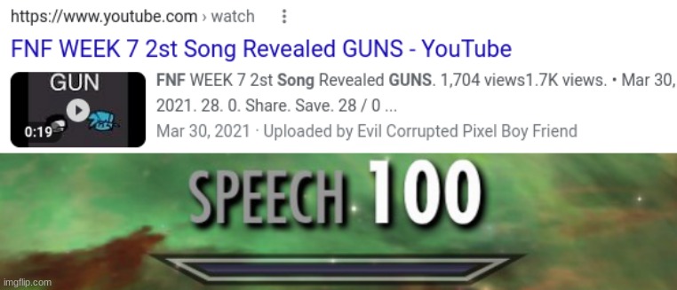speech increased to 100