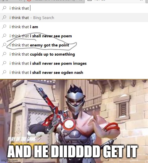 enem.com | AND HE DIIDDDD GET IT | image tagged in anime | made w/ Imgflip meme maker
