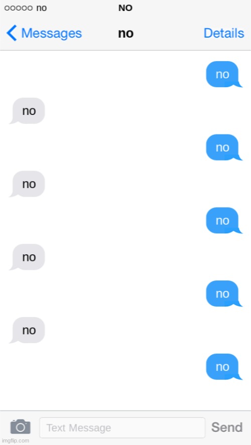 no | image tagged in no | made w/ Imgflip meme maker