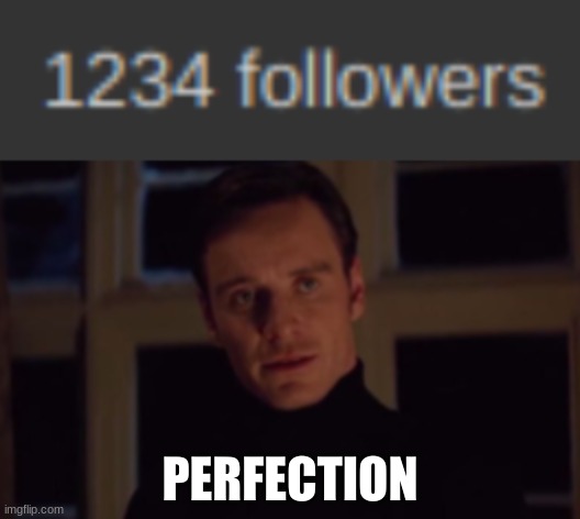 perfect 1,2,3,4 | PERFECTION | image tagged in perfection,memes | made w/ Imgflip meme maker