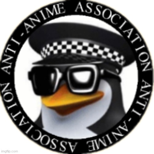 Anti-Anime Association seal | image tagged in anti-anime association seal | made w/ Imgflip meme maker