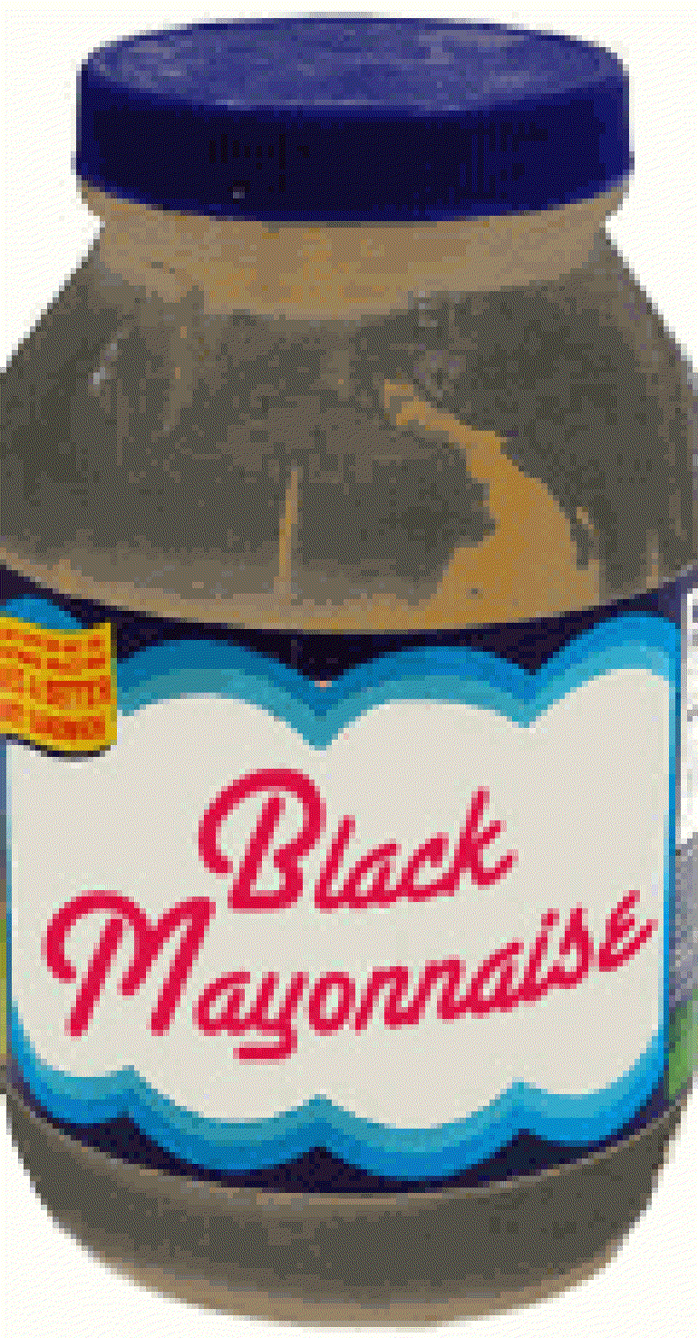 High Quality Black Mayonnaise Blank Meme Template