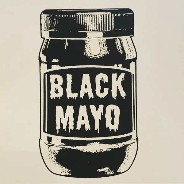 Black Mayo Blank Meme Template