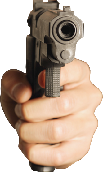 Hand Pointing Gun Meme Transparent Hand With Gun Png - Galuh Karnia458