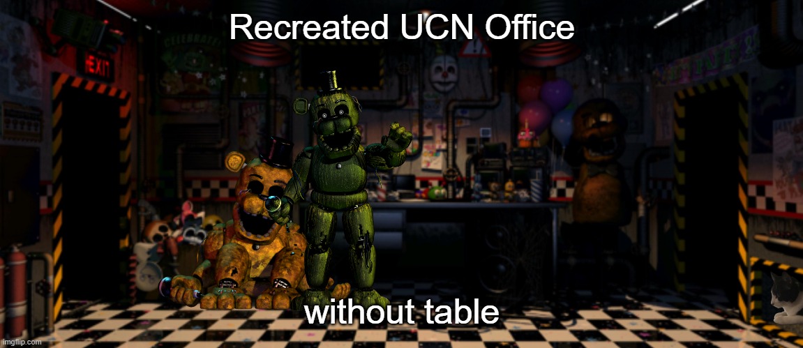 UCN office | Recreated UCN Office; without table | image tagged in ucn offace | made w/ Imgflip meme maker