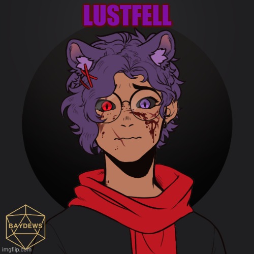 Lustfell's old design. | LUSTFELL | made w/ Imgflip meme maker