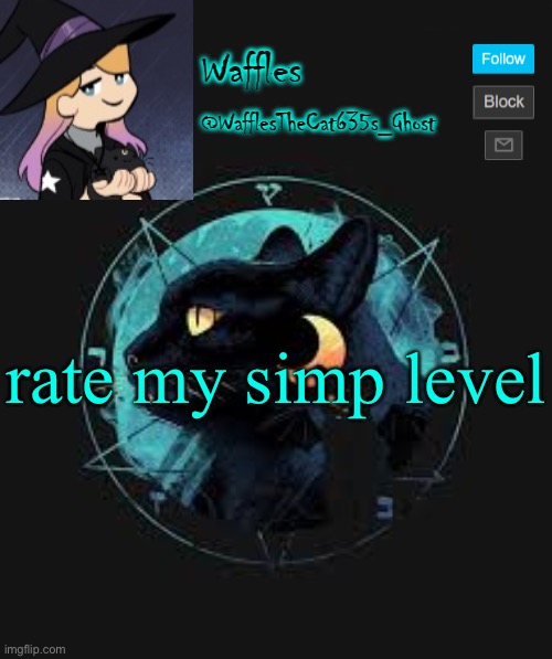 . | rate my simp level | image tagged in no tags for you | made w/ Imgflip meme maker