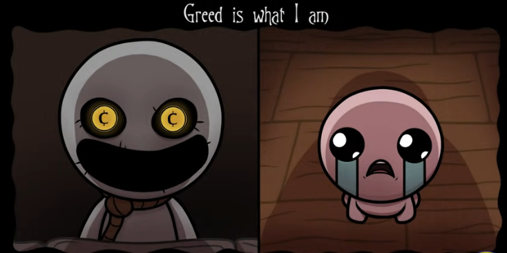 Greed is what I am Blank Meme Template